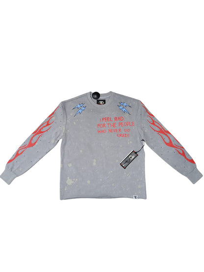 FROST TOXIC WORLD CREWNECK F4120 (GREY)