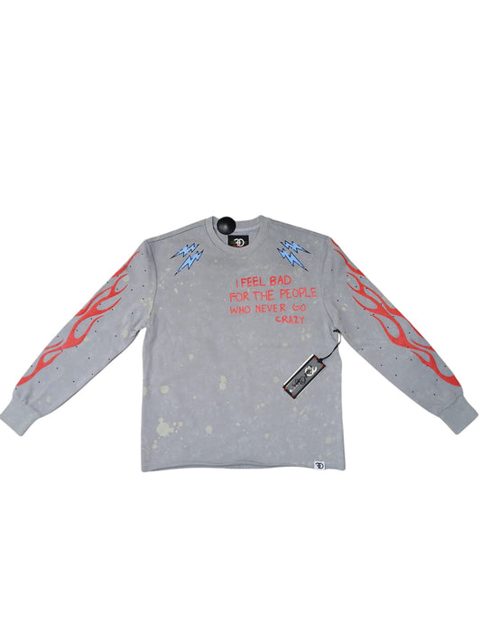 FROST TOXIC WORLD CREWNECK F4120 (GREY)