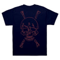 REVENGE CROSSBONES NAVY TEE