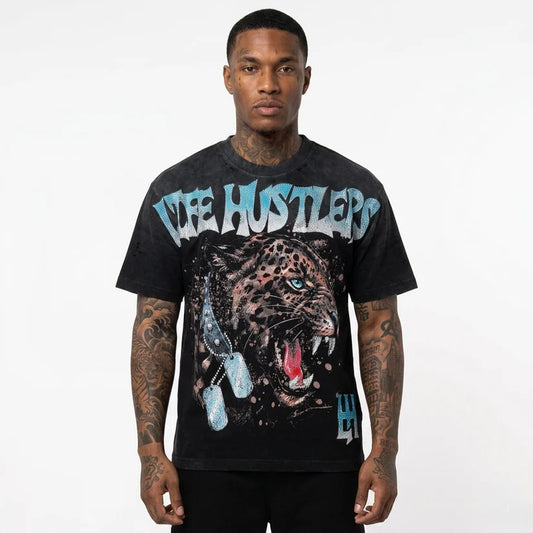 Life Hustlers “Leopard” Black