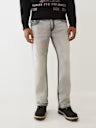 TRUE RELIGION JGNG RICKY SUPER QT FLAP 34IN - GRITSTONE GREY WASH - 109756-GREY WASH