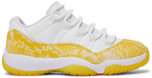 Wmns Air Jordan 11 Low 'Yellow Snakeskin' AH7860-107