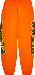 SP5DER  ORANGE BELUGA SWEATPANTS 'ORANGE'