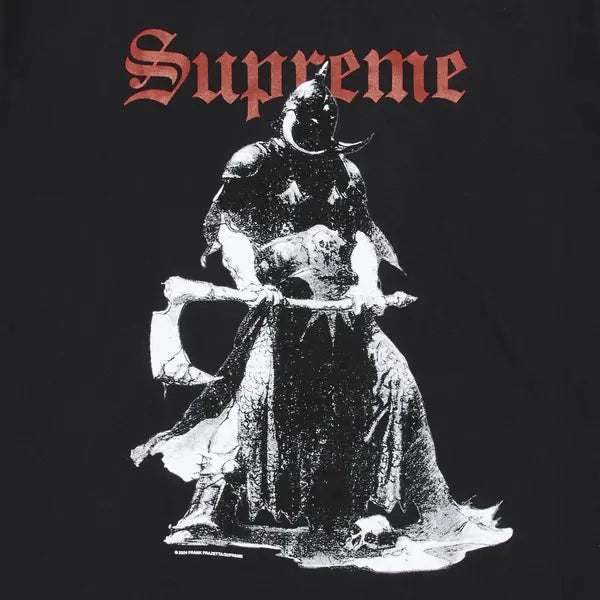 SUPREME FRANK FRAZETTA DESTRUCTION TEE BLACK