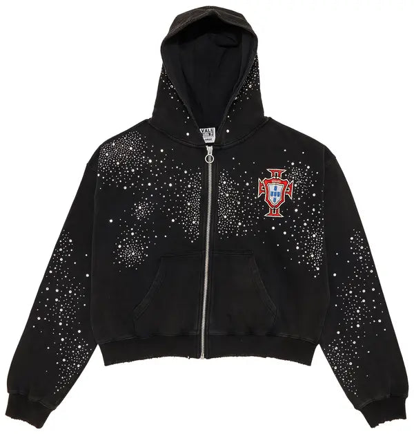 VALE FOREVER PLUTO CLUSTER ZIP UP 'BLACK'