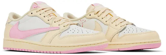Travis Scott x Air Jordan 1 Retro Low OG 'Shy Pink' IQ7604 100