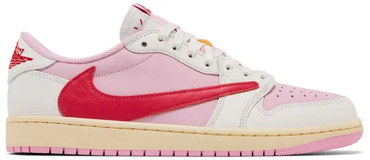 Travis Scott x Air Jordan 1 Retro Low OG 'Sail Tropical Pink' IQ7604 101