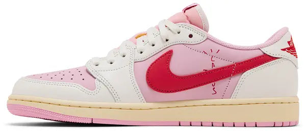 Travis Scott x Air Jordan 1 Retro Low OG 'Sail Tropical Pink' IQ7604 101