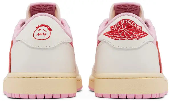 Travis Scott x Air Jordan 1 Retro Low OG 'Sail Tropical Pink' IQ7604 101