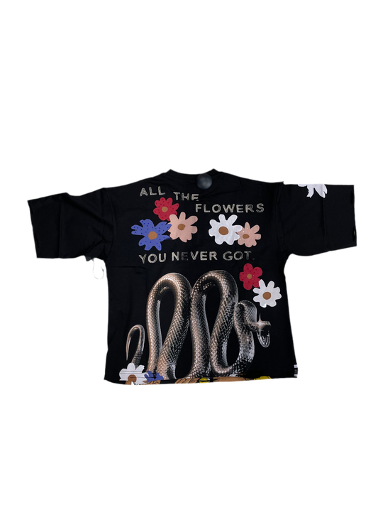 FROST CROP KB GOATED TEE F154 -BLACK