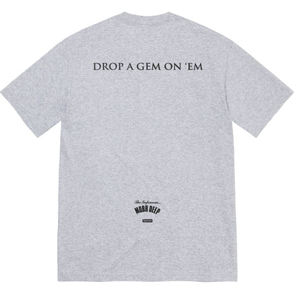 Supreme Mobb Deep Dragon Tee 'Heather Grey'