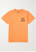 GALLERY DEPT. Logo-Print Cotton-Jersey T-Shirt-ORANGE