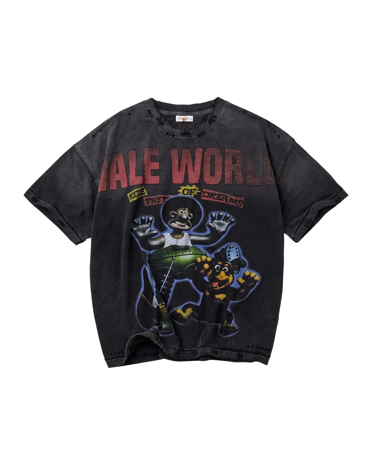 Vale Forever HAPPY TEE BLACK