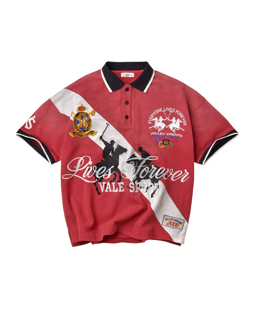 Vale Forever  LONDON POLO [RED]