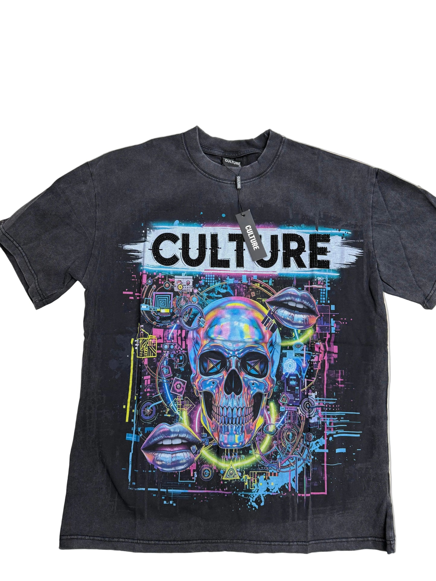CULTURE SKULL TSHIRT C132