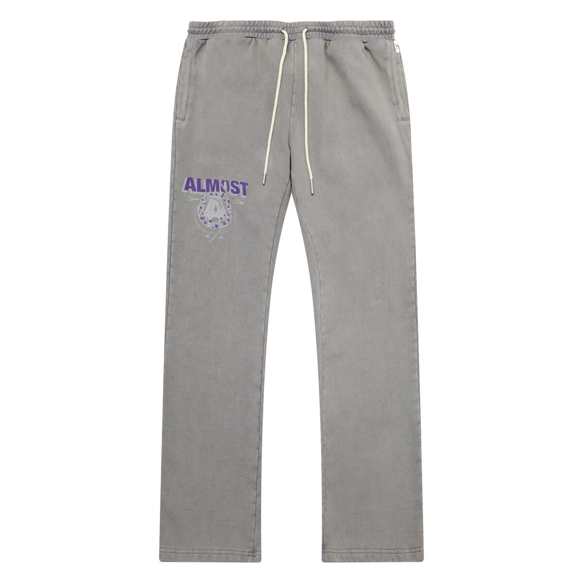 ALMOST SOMEDAY WREATH STACKED JOGGER C9-51-VINTAGE GREY