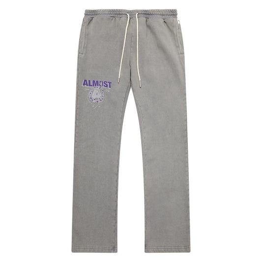 ALMOST SOMEDAY WREATH STACKED JOGGER C9-51-VINTAGE GREY