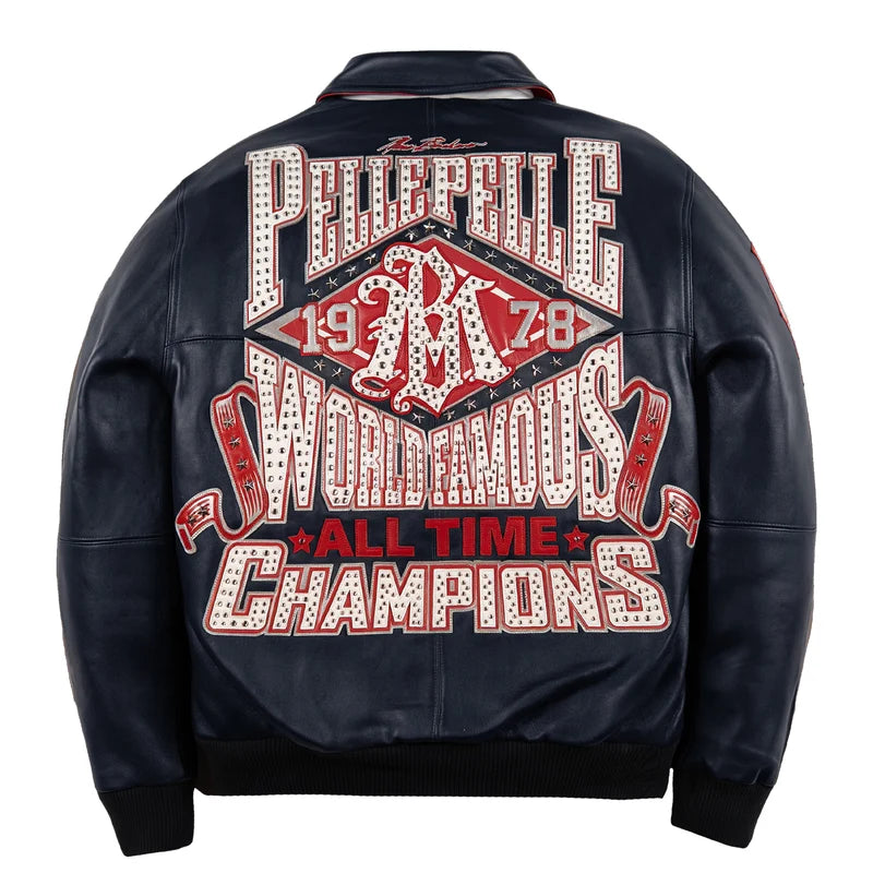 Pelle Pelle All The Champions Jacket *Rhinestone* (326-37603-NCS)