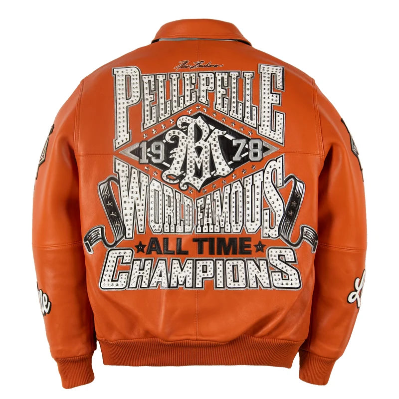 Pelle Pelle All The Champions Jacket *Rhinestone* (326-37603-OBS)