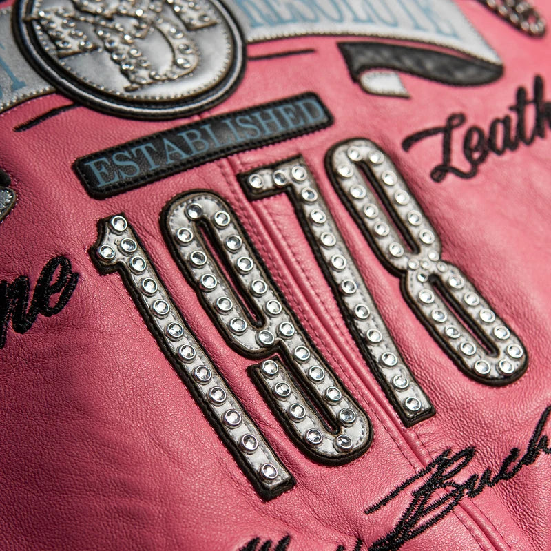 Pelle Pelle True To Our Roots Womens Jacket *Rhinestone* (326-37608-PBL)