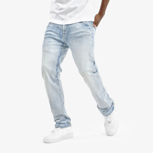 COPPER RIVET SLIM  FIT PREMIUM WASHED JEANS 533016-LSB