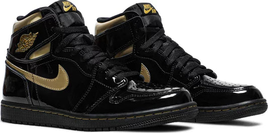 Air Jordan 1 Retro High OG 'Black Metallic Gold' 555088-032