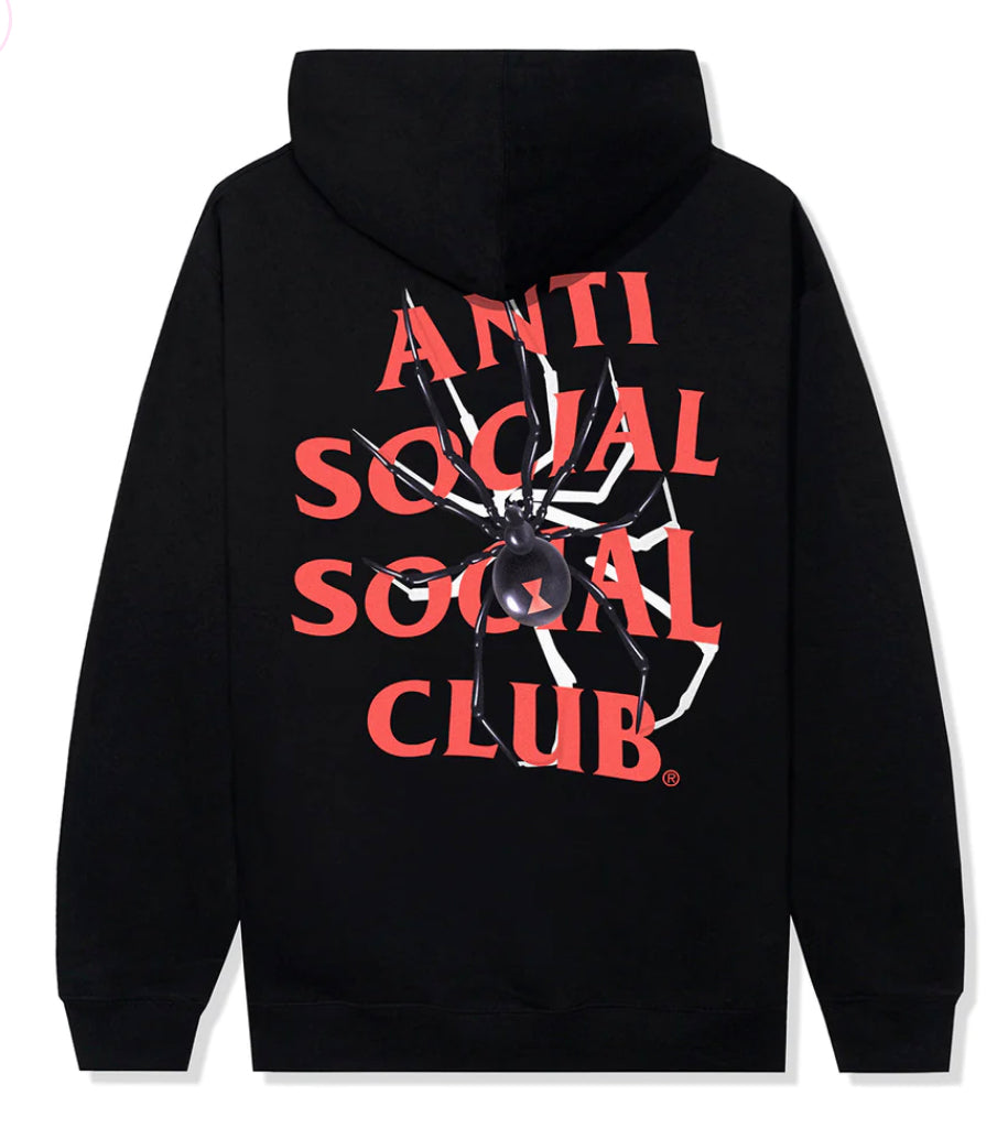 Anti Social Social Club Bitter Pullover Hoodie-Black