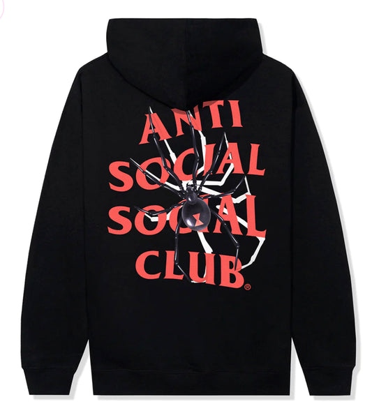 Anti Social Social Club Bitter Pullover Hoodie-Black