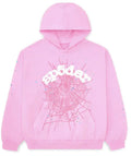 SP5DER WORLDWIDE OG WEB PINK HOODIE