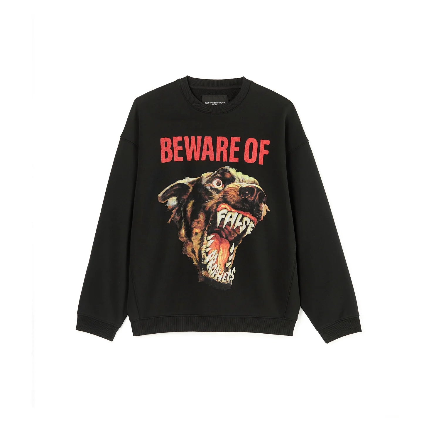 Cult Crew Neck Fleece Sweater "False Prophets" (624B11-FC30A)