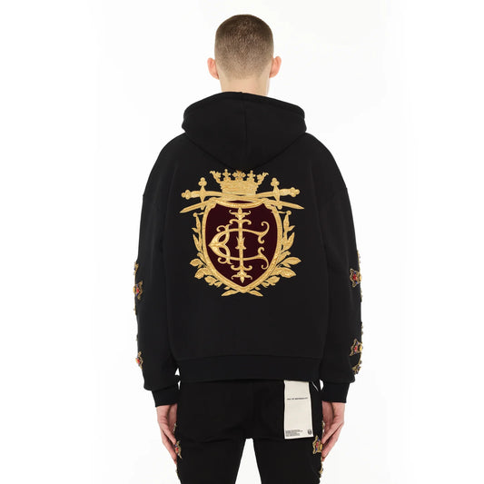 Cult's Zip Novelty Hoody "Family Crest"