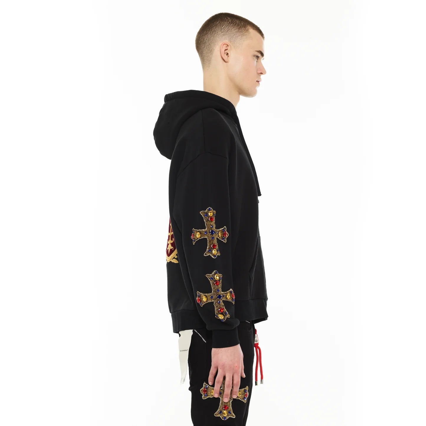 Cult's Zip Novelty Hoody "Family Crest"