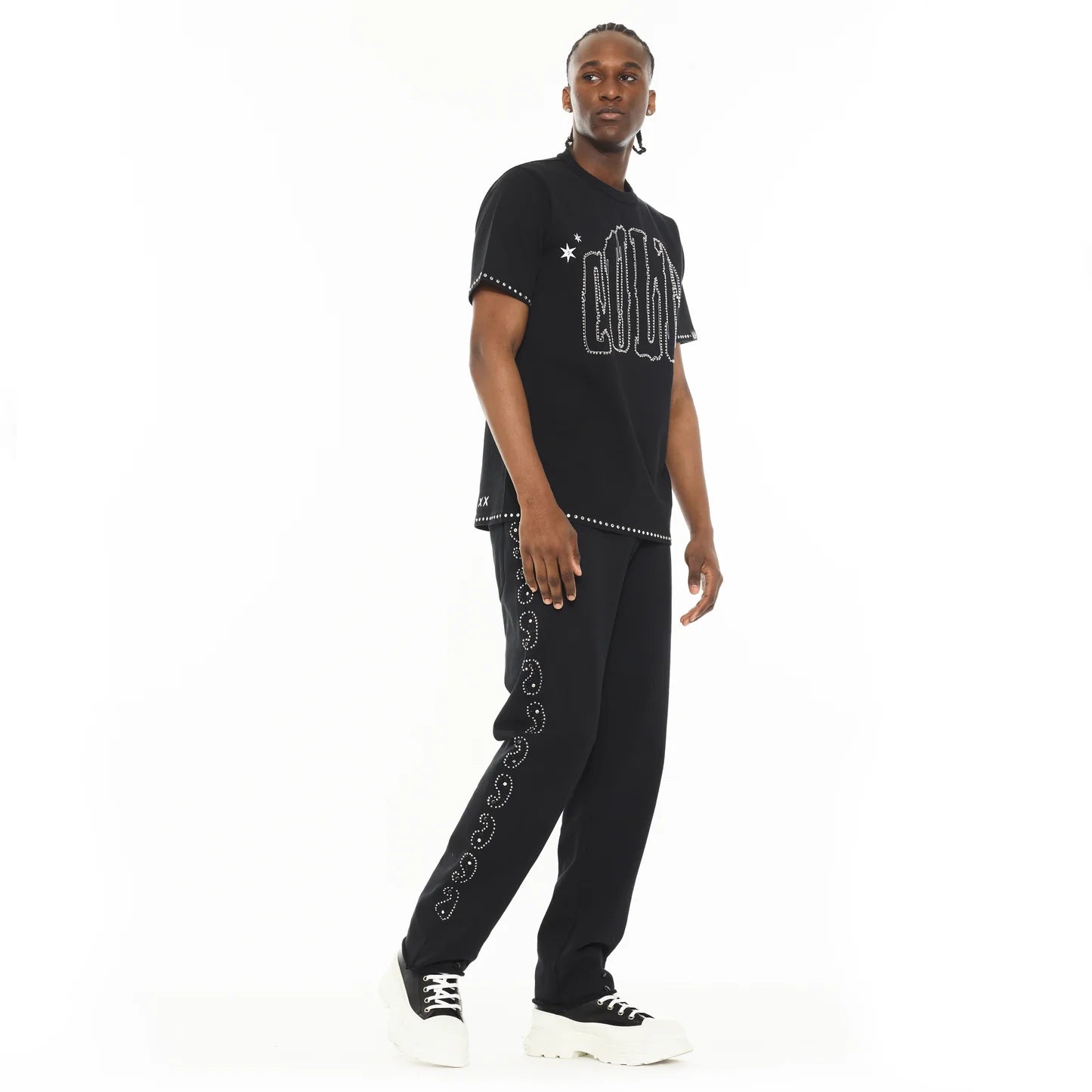 CULT OF INDIVIDUALITY Cult x El Alfa Open Hem Sweatpants "Paisley"