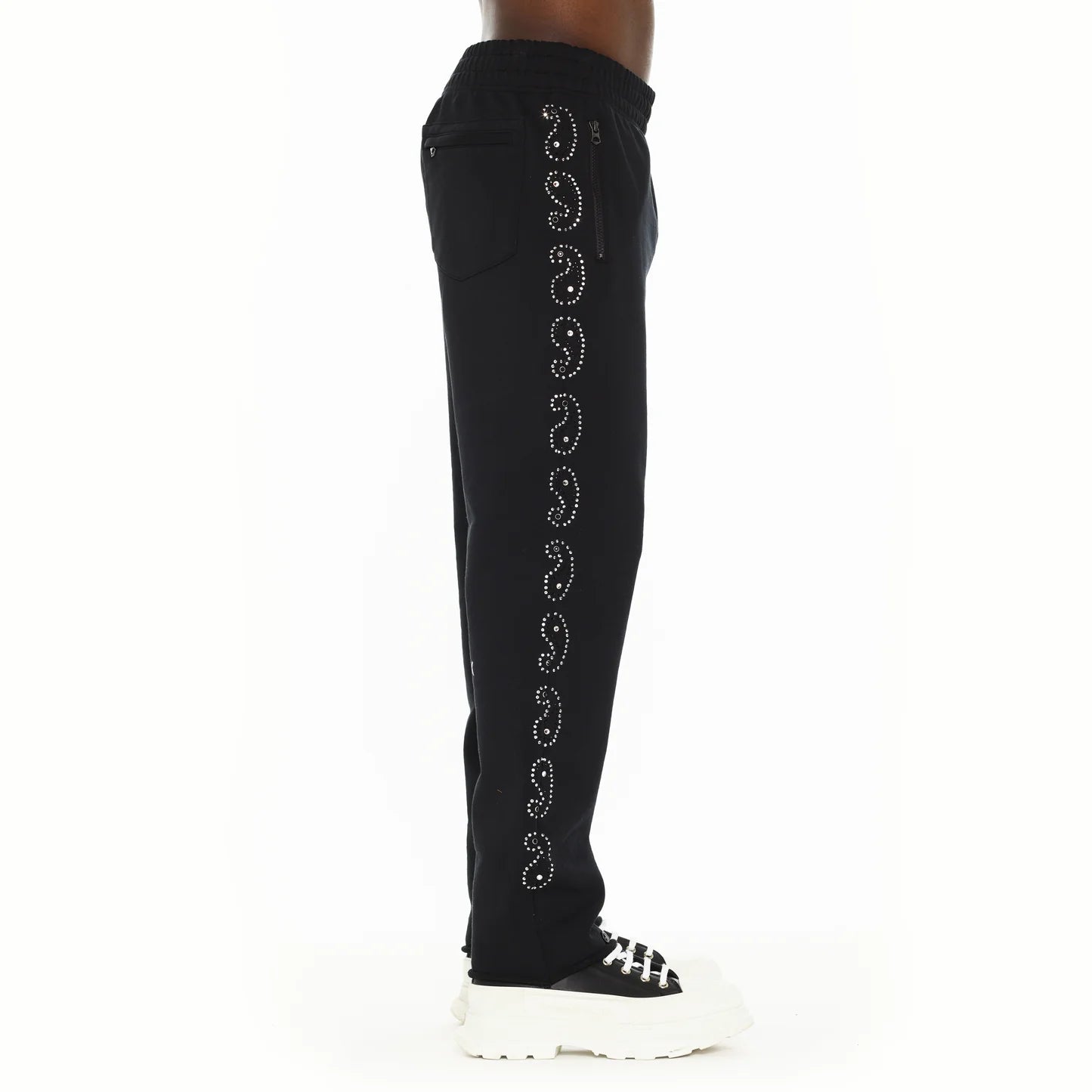 CULT OF INDIVIDUALITY Cult x El Alfa Open Hem Sweatpants "Paisley"