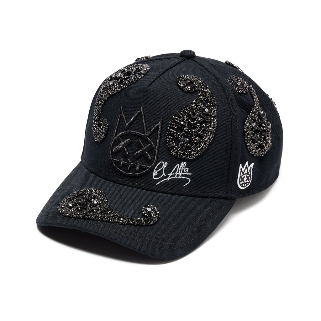 CULT PAISLEY 5 PANEL A-FRAME TRUCKER W/CURVED VISOR (626BC-CC01C)