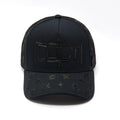 CULT MESH BACK TRUCKER CURVED VISOR " ROPE LOGO" (626BC-CH49A)