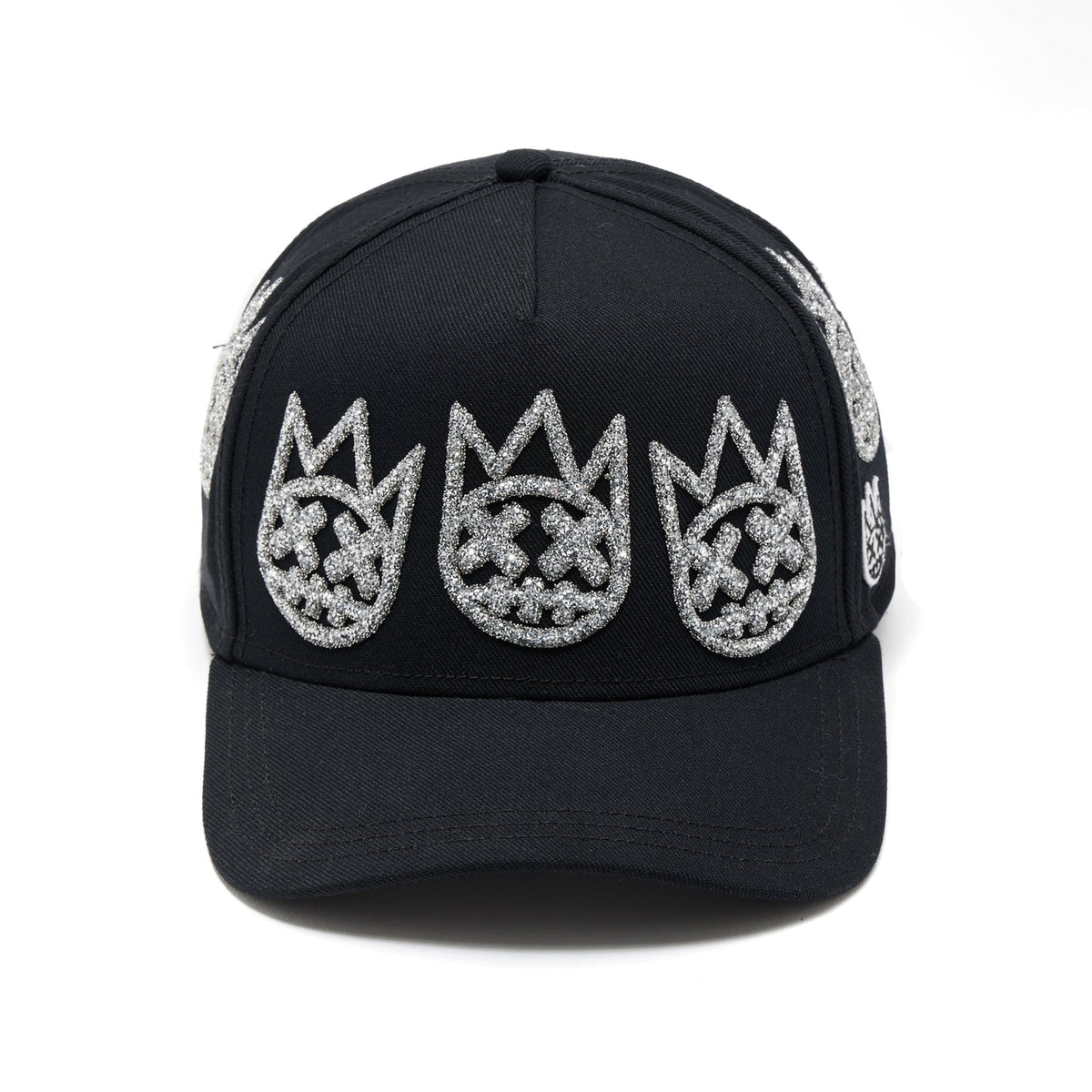 CULT A FRAME CURVED VISOR " MULTI CRYSTAL LOGO" (626BC-CH52A)