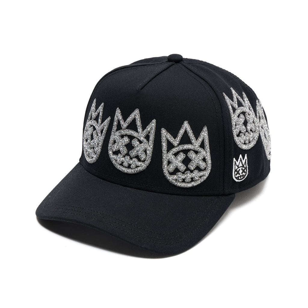 CULT A FRAME CURVED VISOR " MULTI CRYSTAL LOGO" (626BC-CH52A)