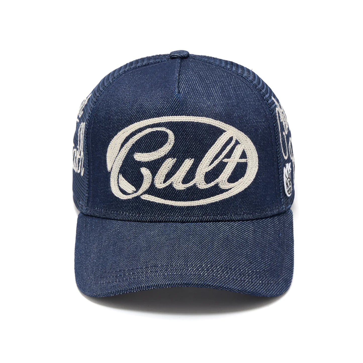 CULT MESH BACK TRUCKER CURVED VISOR " COMMUNITY" (626BC-CH53A)