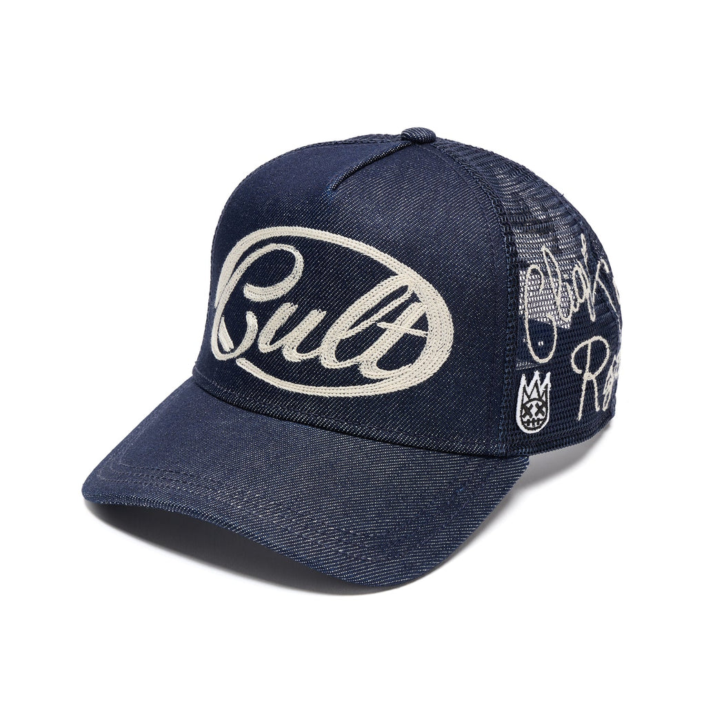 CULT MESH BACK TRUCKER CURVED VISOR " COMMUNITY" (626BC-CH53A)