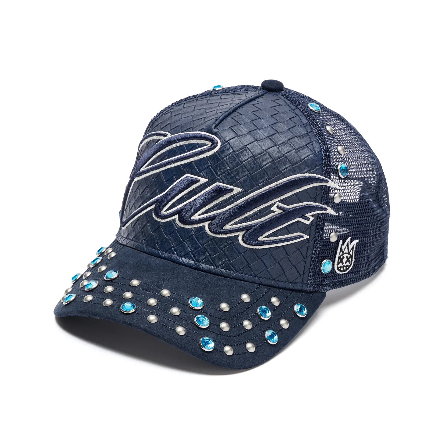 CULT MESH BACK TRUCKER CURVED VISOR " STUDS" (626BC-CH57A)