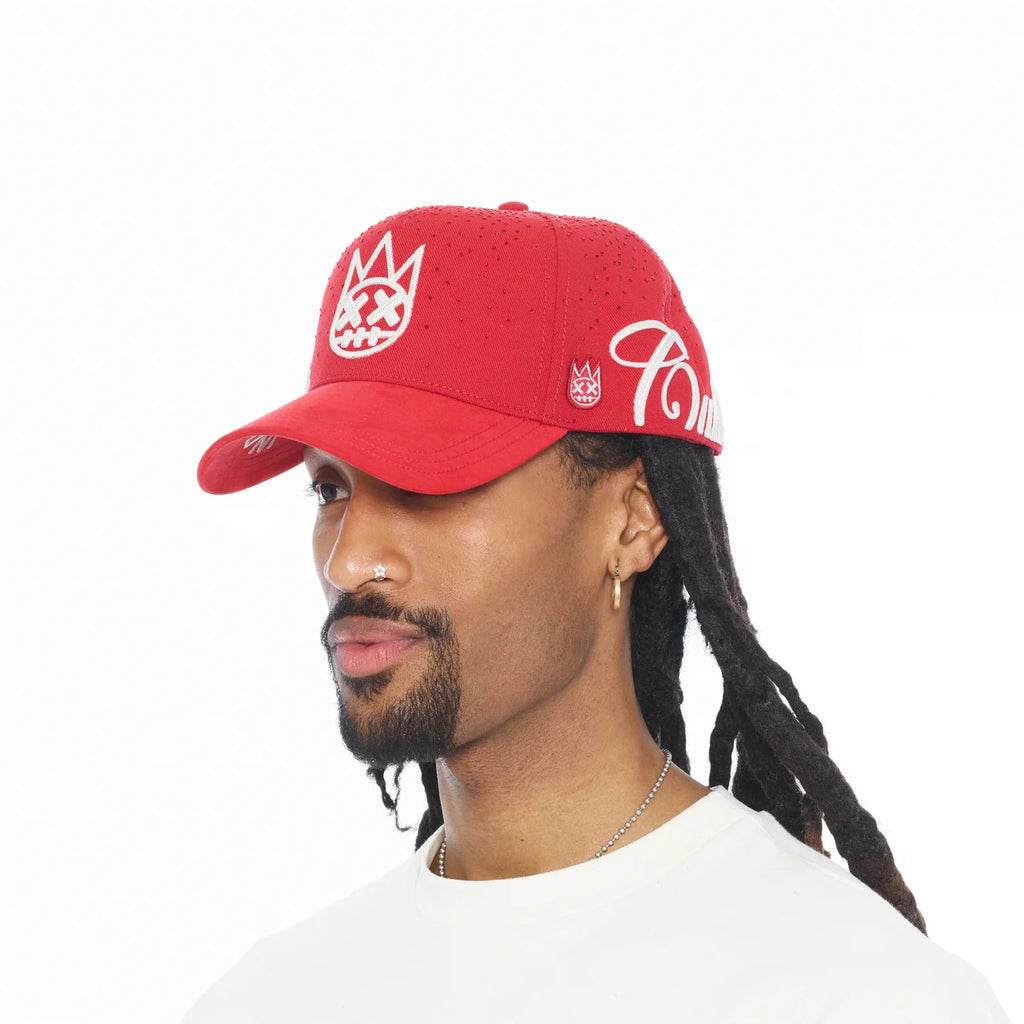 CULT MESH BACK TRUCKER CURVED VISOR " CRYSTAL BURST" (626BC-CH62A)