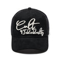 CULT MESH BACK TRUCKER CURVED VISOR " GRASSHOPPER EMB HAT " (626BC-CH64A)