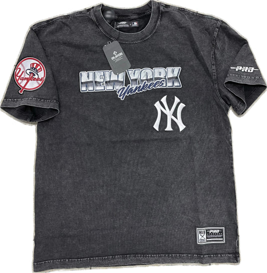 PRO STANDARD NEW YORK YANKEES CHROME M CJ DROP S HOULDER TEE (LNY1314912)