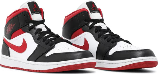 Air Jordan 1 Mid 'Black Gym Red' 554724-122