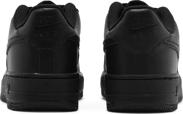 NIKE AIR FORCE 1 LE TRIPLE BLACK  "GS" DH2920-001