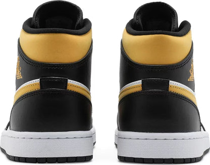 Air Jordan 1 Mid 'Black University Gold' 554724-177