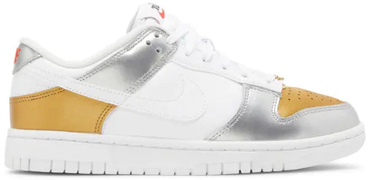 Nike Wmns Dunk Low SE 'Silver Gold Metallic' DH4403-700