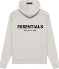 FEAR OF GOD ESSENTIALS HOODIE 'LIGHT OATMEAL'