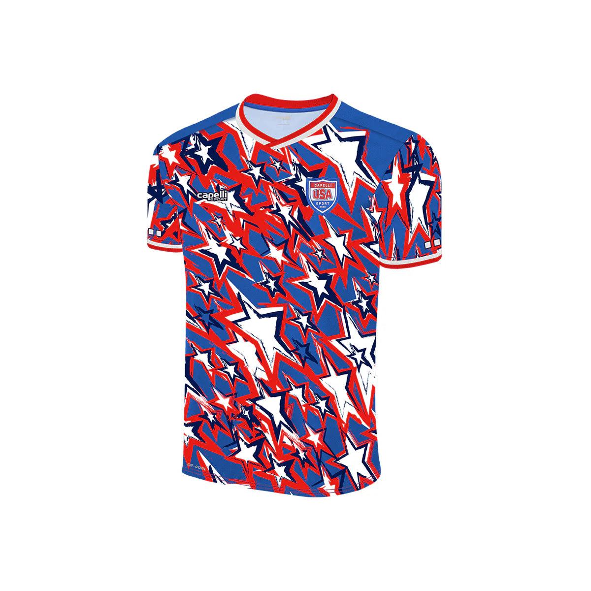 USA LIFESTYLE JERSEY - MULTI STARS